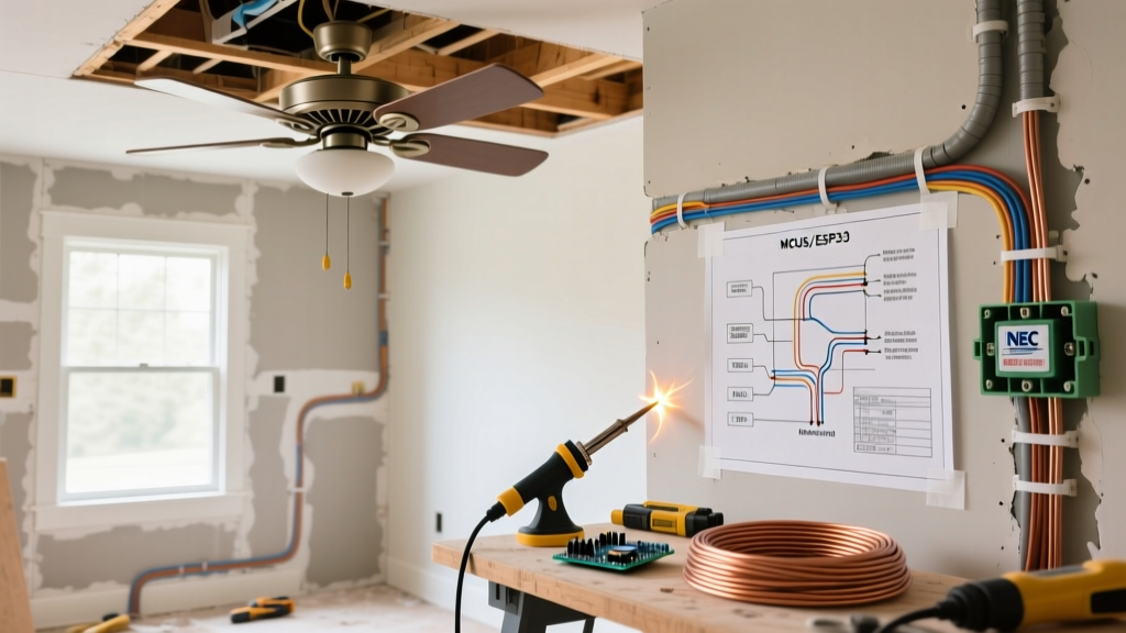 Planning Fan Electrical Wiring for Room Renovations