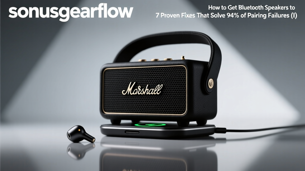 Marshall Bluetooth Speaker Not Connecting? 7 Fixes