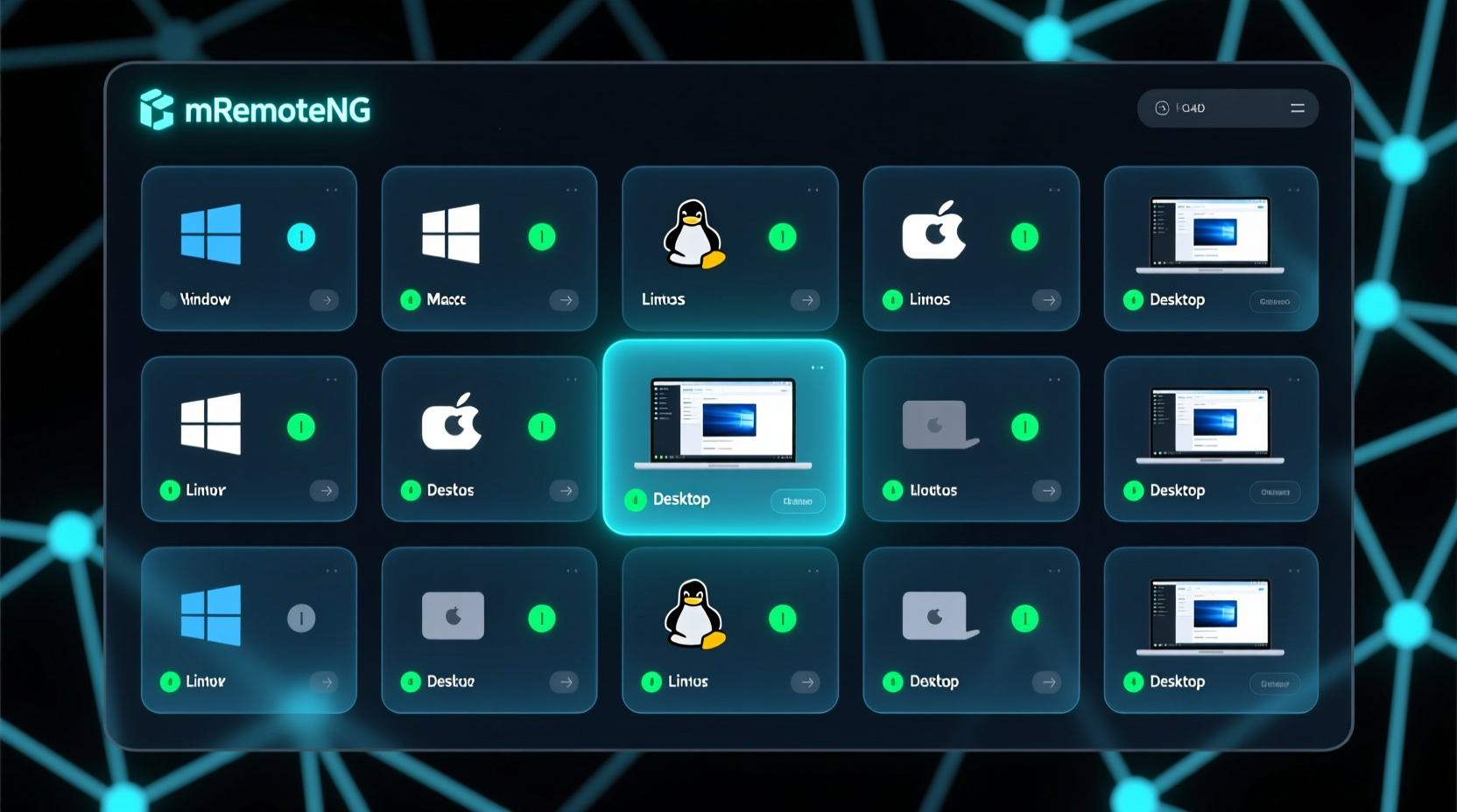 manage multiple remote desktop connections with mremote