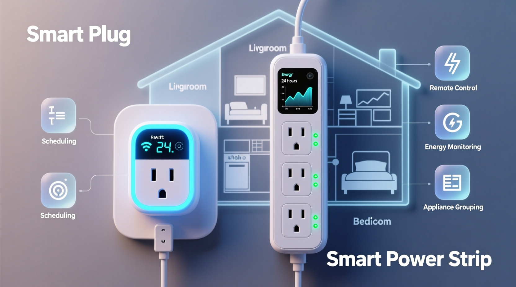 Using Smart Power Trips Smart Plug Vs Smart Power Strip Which Gives You More Control Over Home ...
