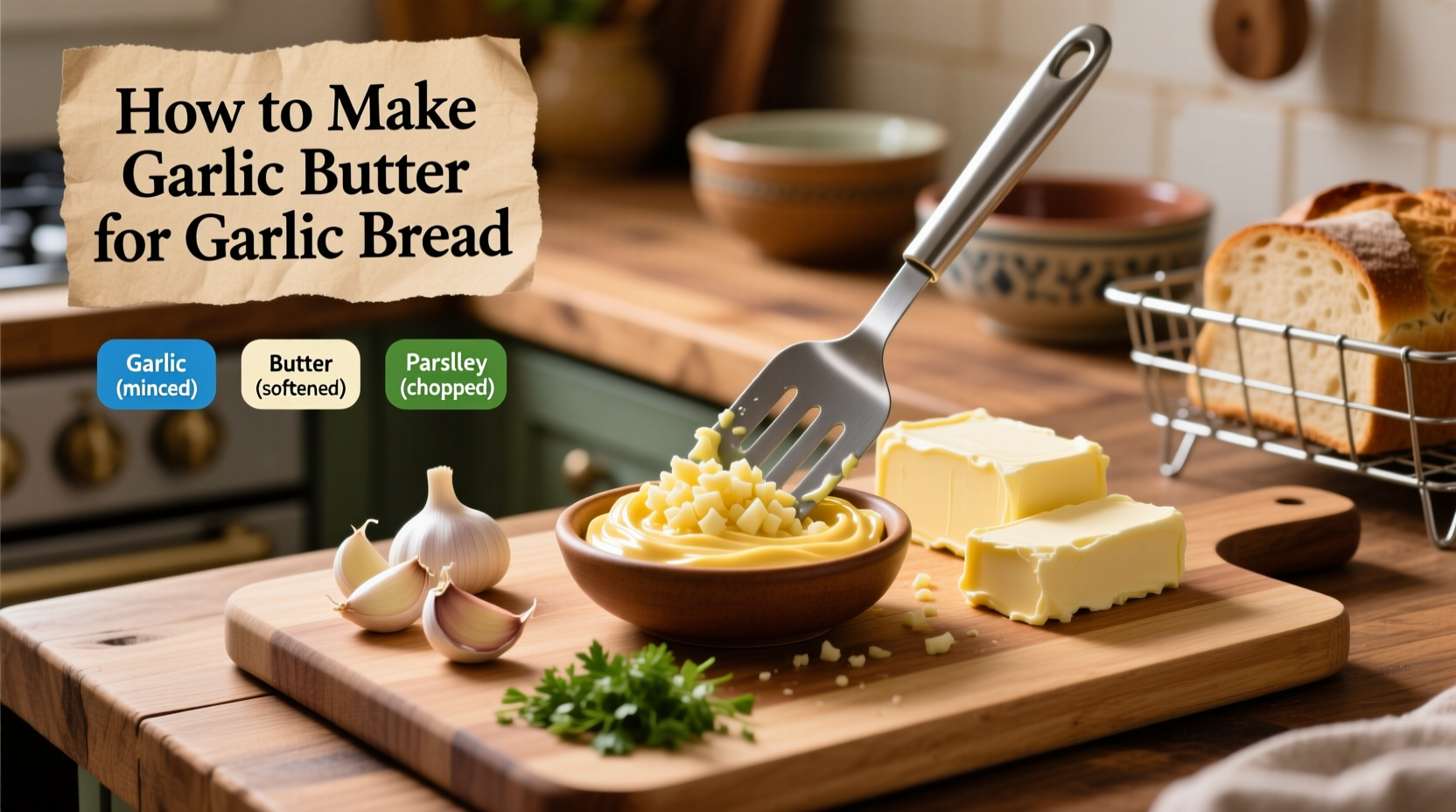 Perfect Garlic Butter for Garlic Bread: Quick & Easy Recipe