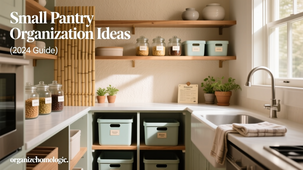 Small Pantry Organization Ideas (2024 Guide)