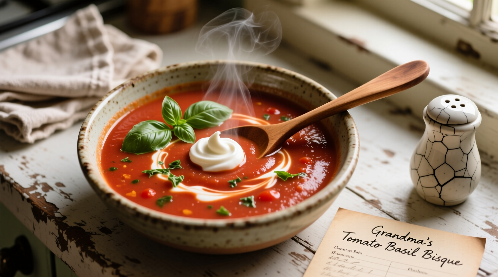 Perfect Tomato Basil Bisque Soup Recipe in 45 Minutes