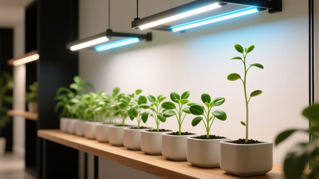 LED Lights for Indoor Plants: Fix Leggy Seedlings