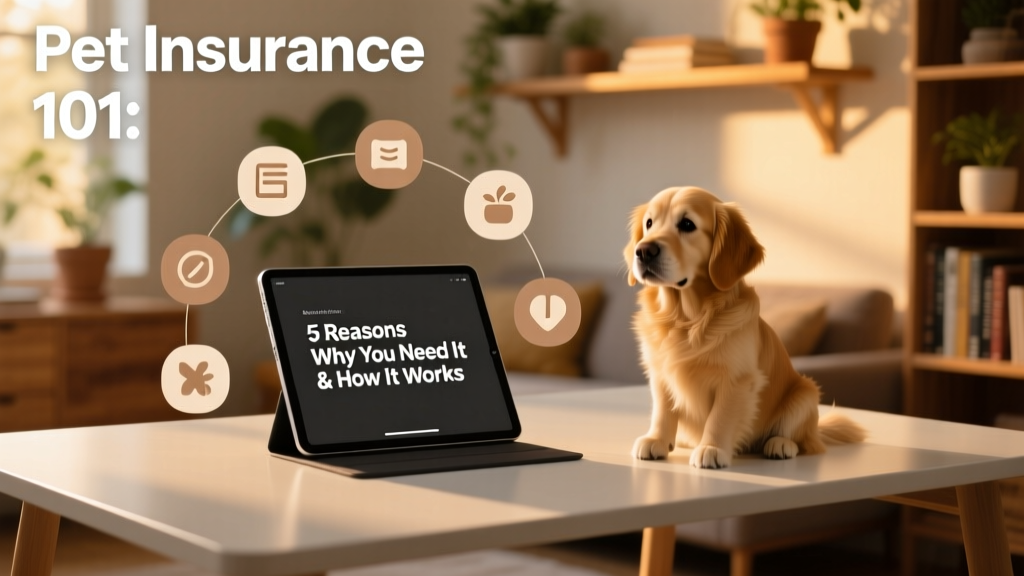 Pet Insurance 101: 5 Reasons Why You Need It & How It Works