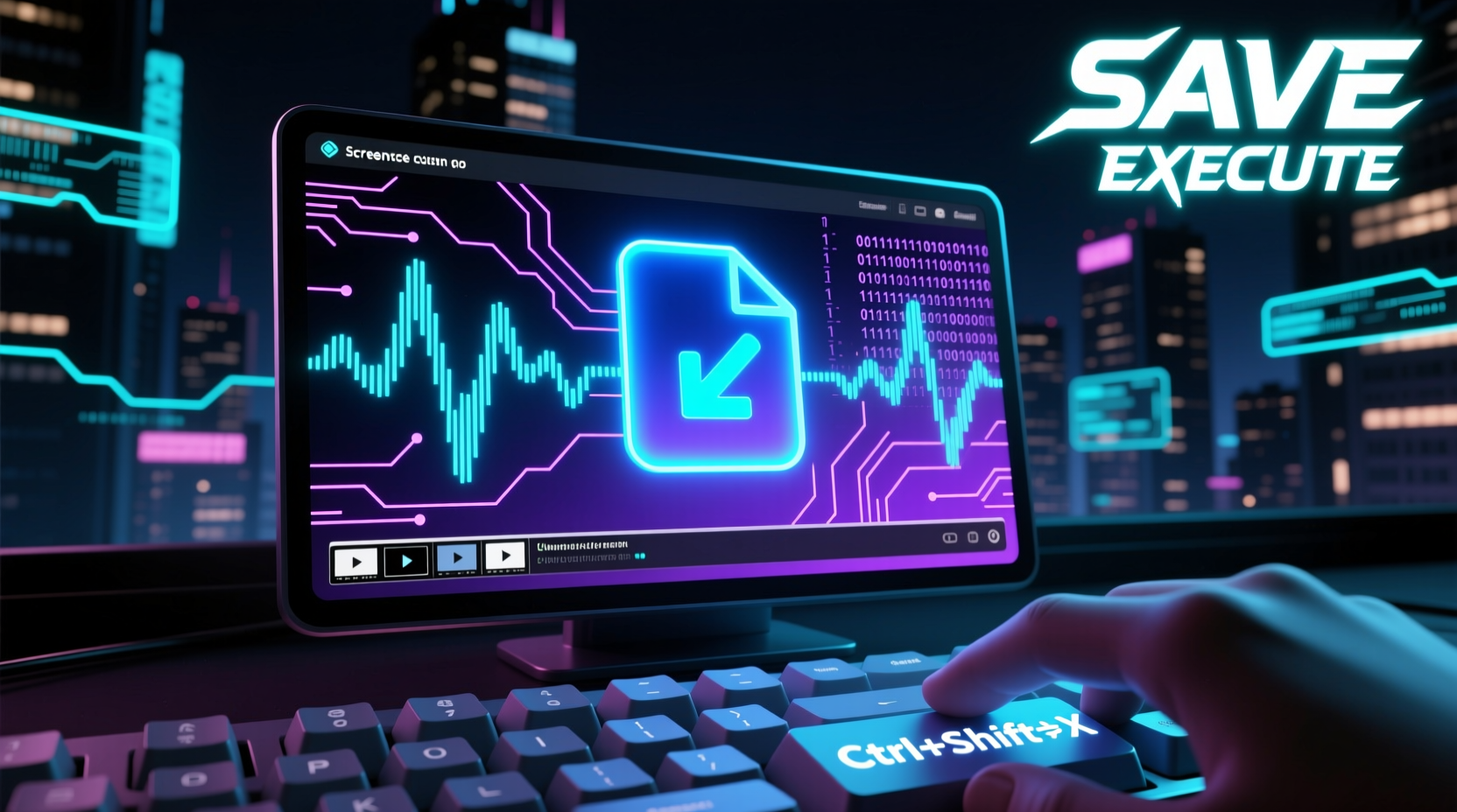 screen2exe saves screencasts to executable files