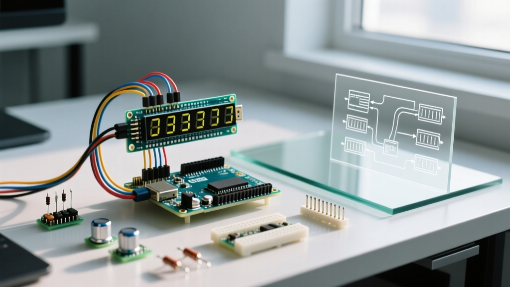 Troubleshooting Four Digit Seven Segment Display Arduino Setups