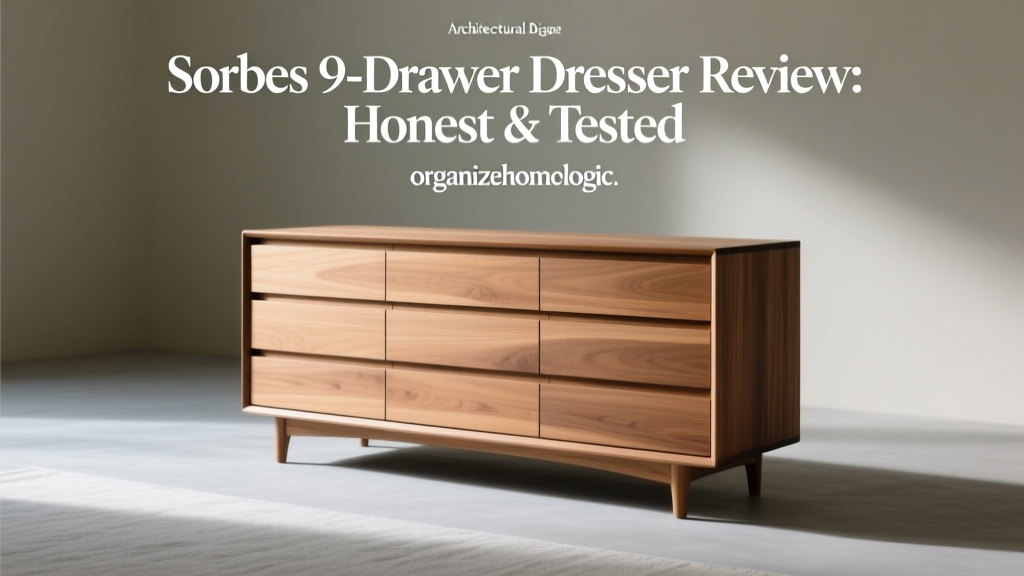 Sorbus 9-Drawer Dresser Review: Honest & Tested