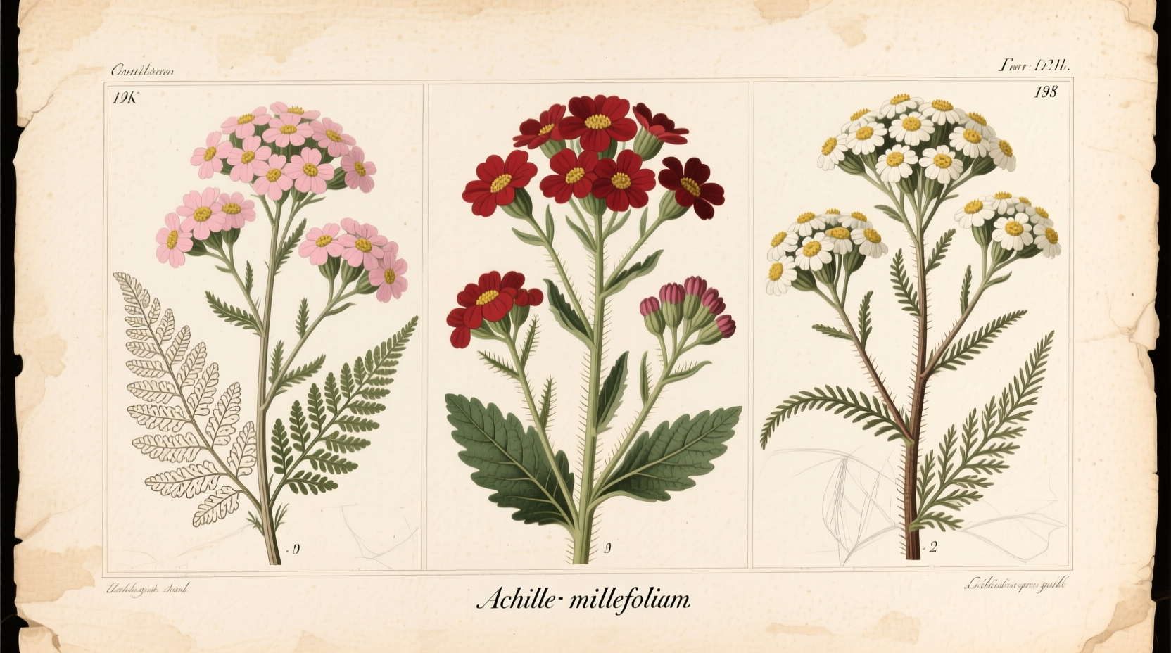 achillea millefolium varieties