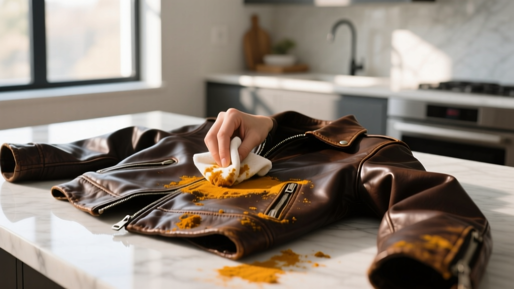 Tested: How to Get Turmeric Out of Leather Jacket Fast