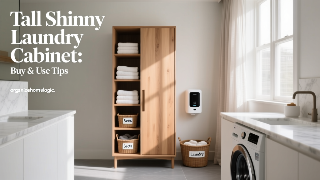 Tall Skinny Laundry Cabinet: Buy & Use Tips