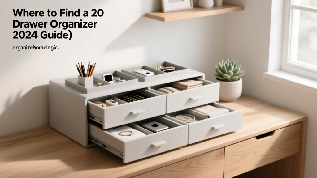 Where to Find a 20 Drawer Organizer (2024 Guide)