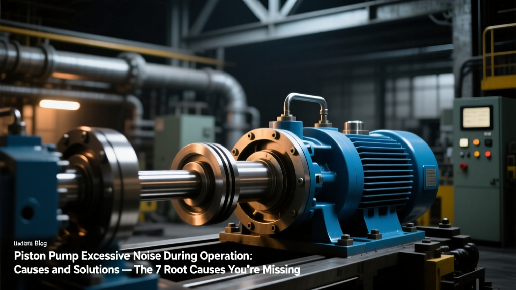 Piston Pump Noise: 7 Hidden Causes & Fixes