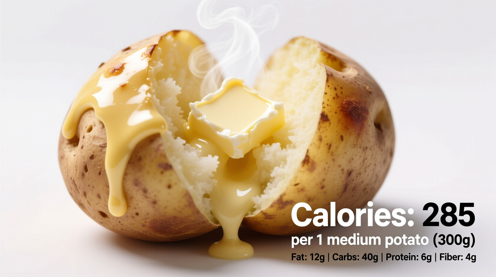 Baked Potato with Butter Calories: Exact Count & Nutrition Facts