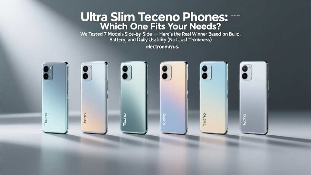Ultra Slim Tecno Phones Which One Fits Your Needs? We Tested 7 Models Side-by-Side — Here’s the Real Winner Based on Build, Battery, and Daily Usability (Not Just Thickness)