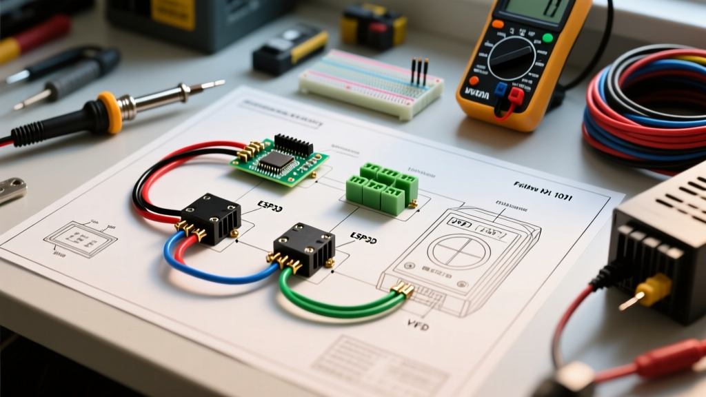 Step-by-Step Wiring Diagram for Motor Starters and VFD Controls