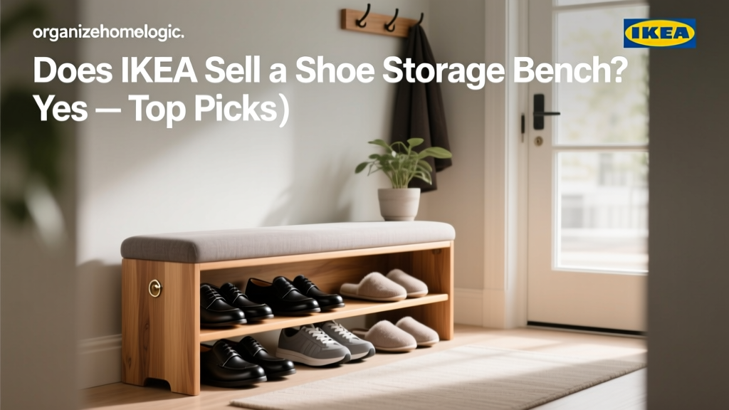 Does IKEA Sell a Shoe Storage Bench? Yes — Top Picks
