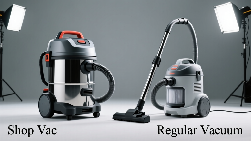 Shop Vac vs Regular Vacuum: Which Is Better for Your Needs?