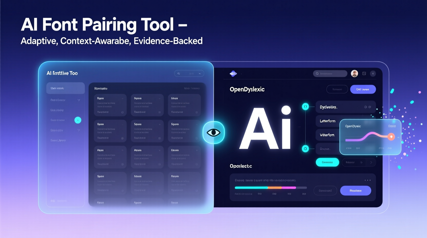 AI Font Pairing vs Design Systems for Dyslexia