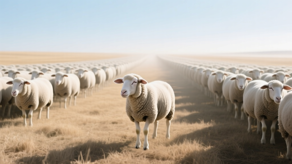 Sheep Feeling Boredom: Emotional Dream Meaning