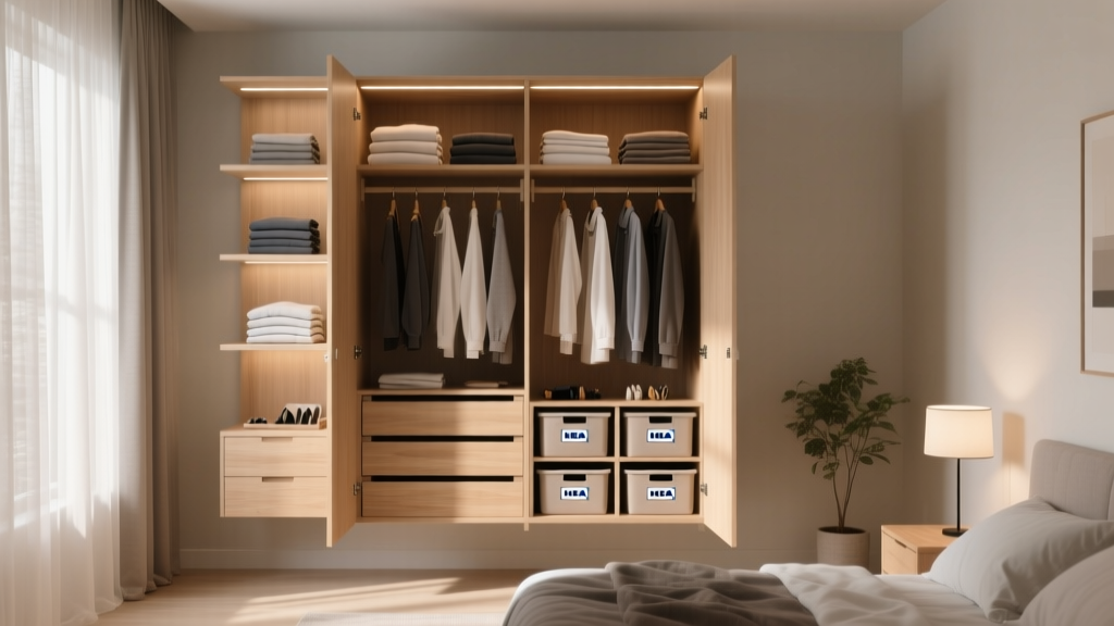 Best IKEA Wardrobe Space Savers (2024 Guide)