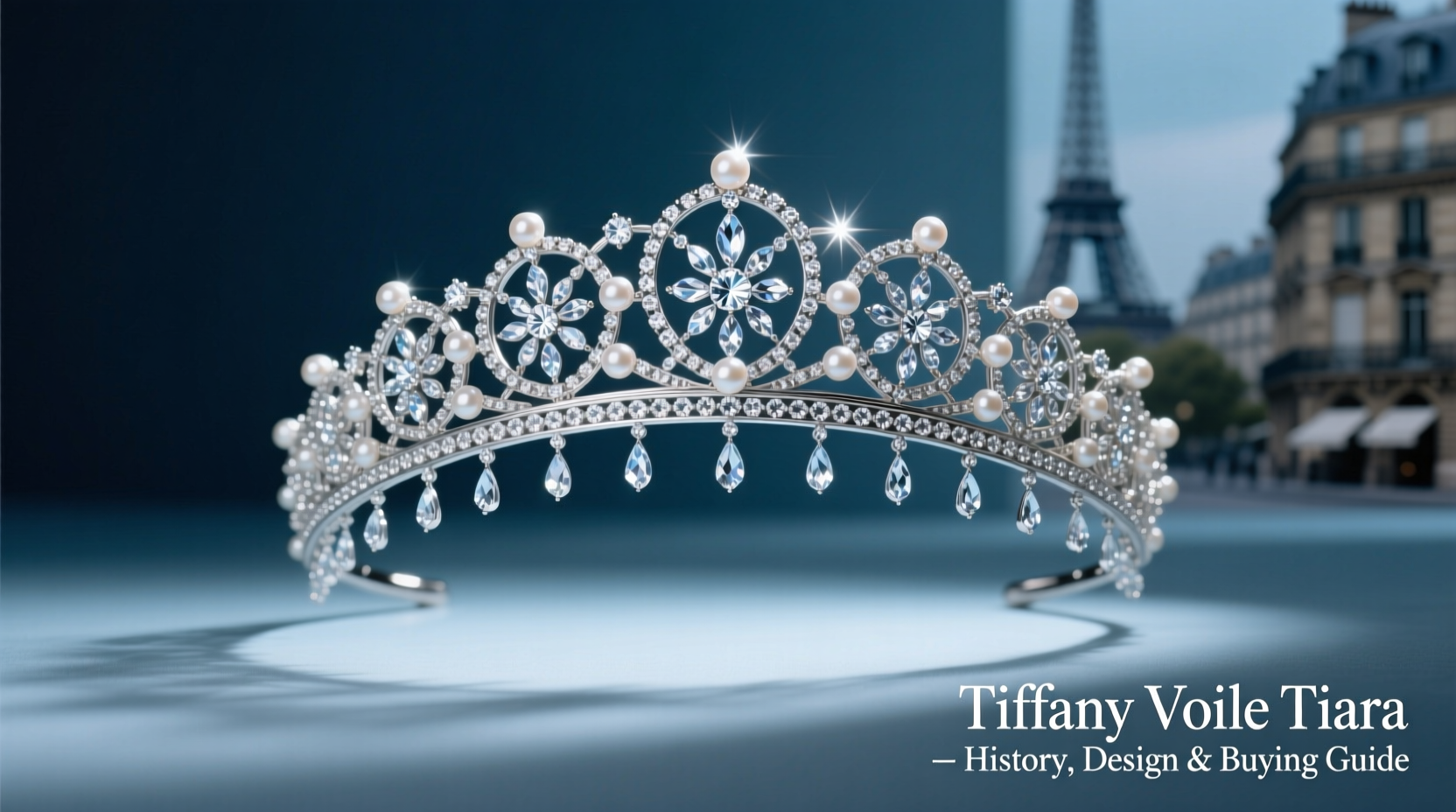tiffany voile tiara