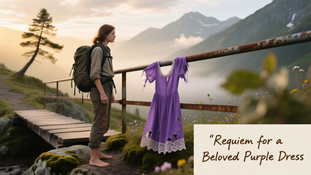 Requiem For A Beloved Purple Dress: A Backpacker’s Elegy for Function, Frugality, and Faded Fabric