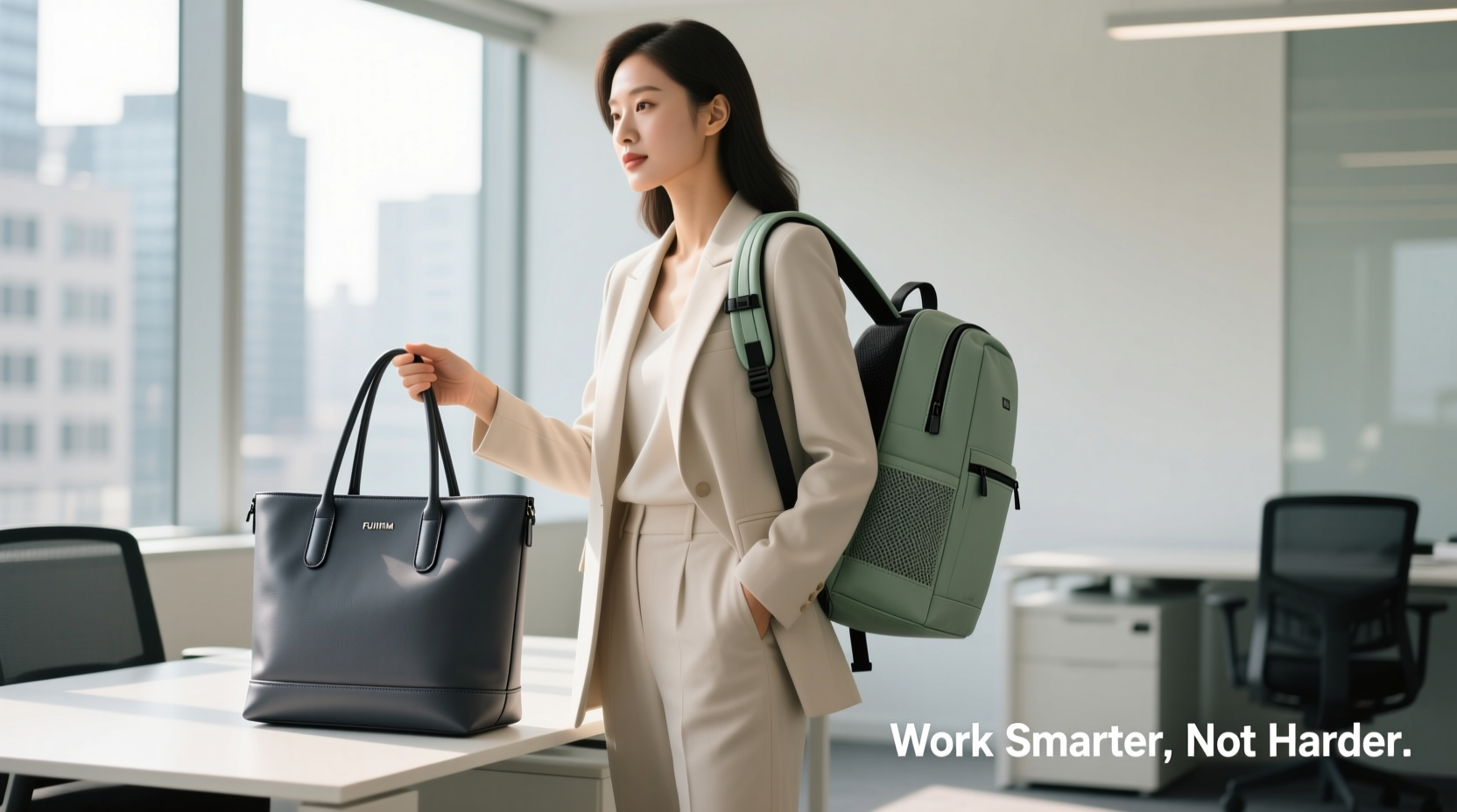 tote bag vs backpack for work avoiding shoulder pain with style