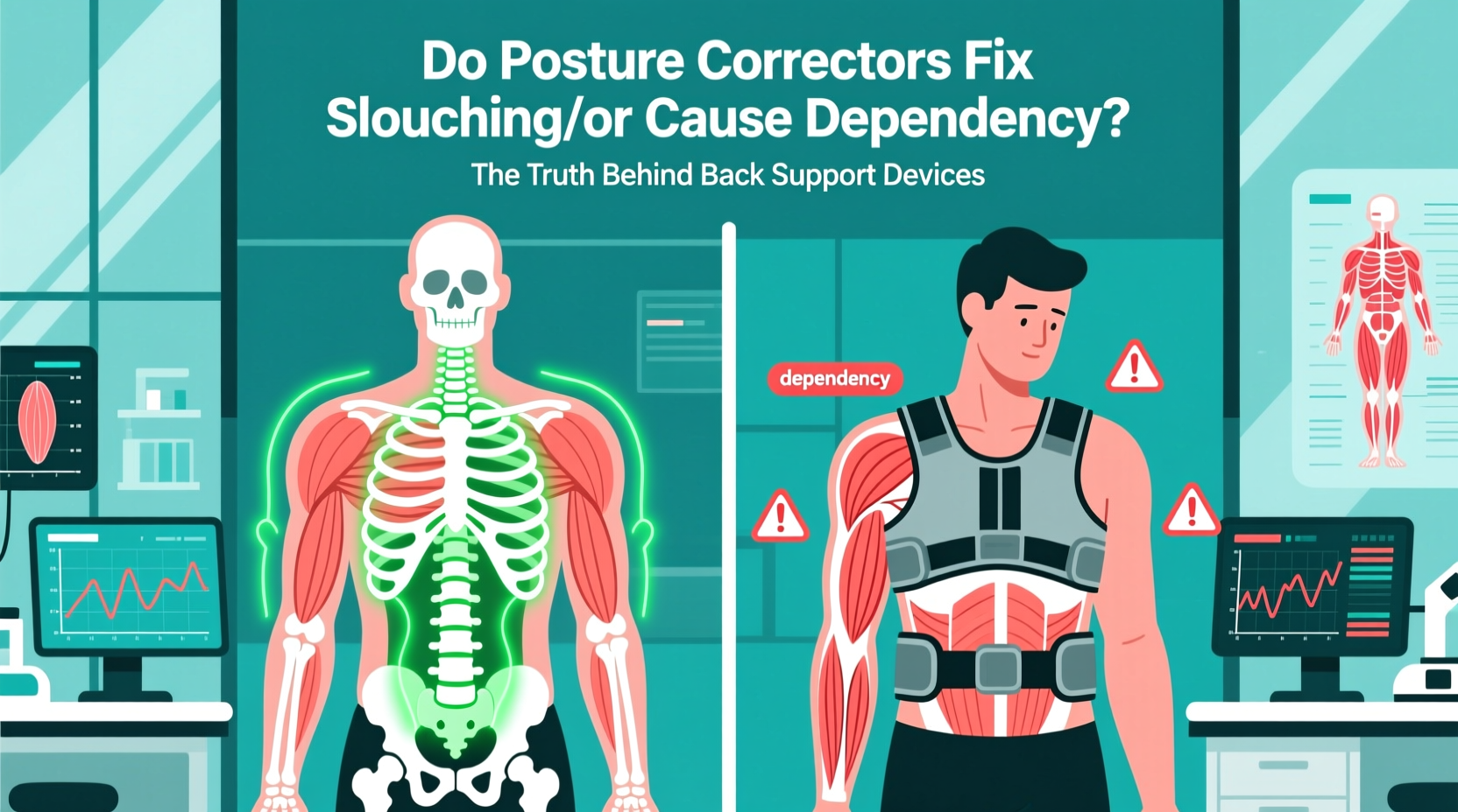 do posture correctors really fix slouching or just create muscle dependency