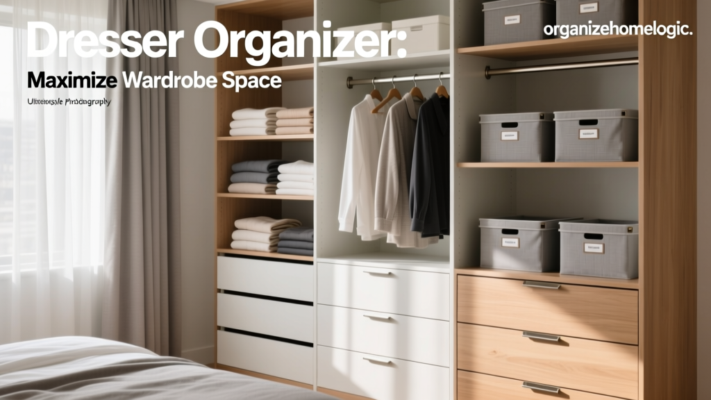 Dresser Closet Organizer: Maximize Wardrobe Space