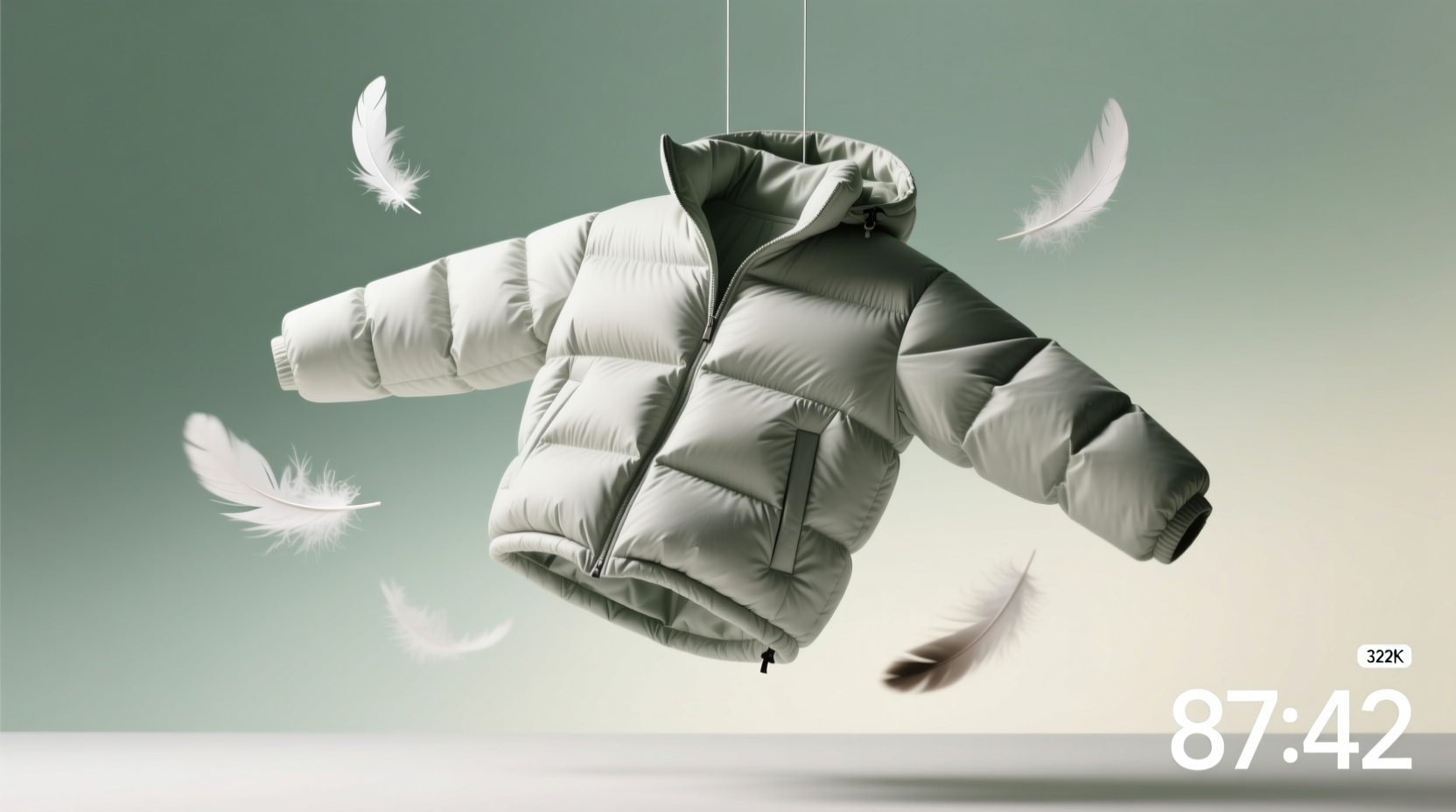 how to refresh down puffer jackets at home