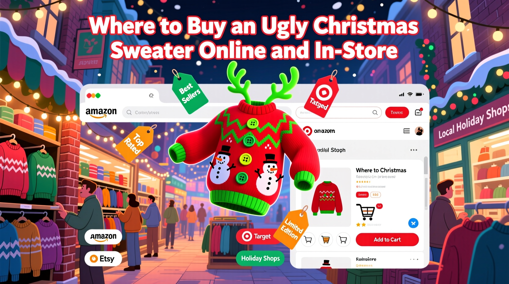 where can i buy an ugly christmas sweater