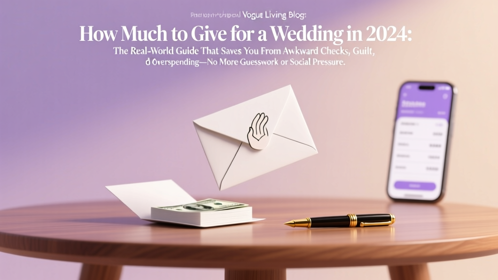 How Much to Give for a Wedding (2026)