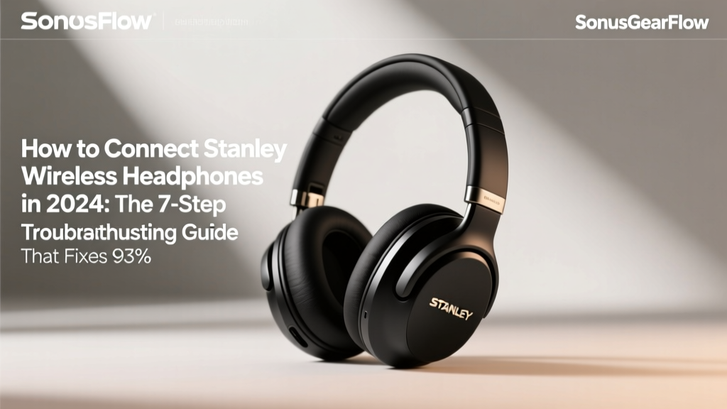 Stanley Wireless Headphones Not Connecting? (2026)