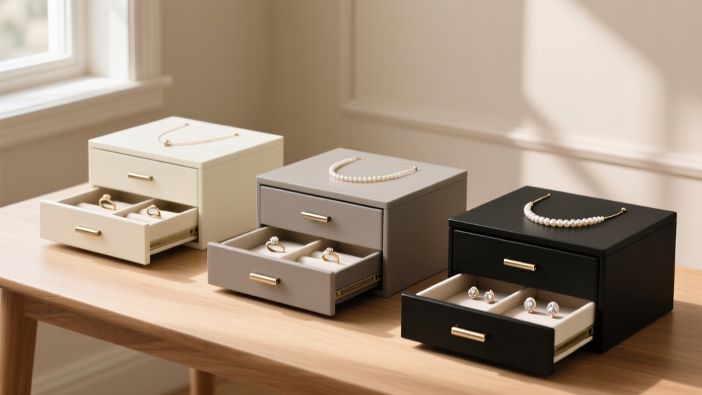 5-Drawer Jewelry Storage Organizers: Best Options Revealed