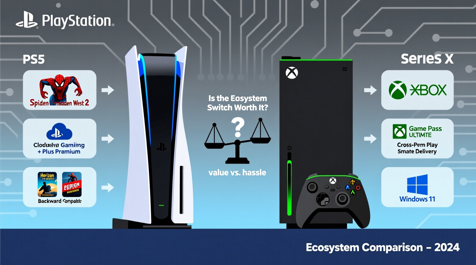 switching from ps5 to xbox series x is the ecosystem switch worth the hassle