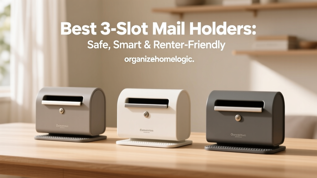Best 3-Slot Mail Holders: Safe, Smart & Renter-Friendly