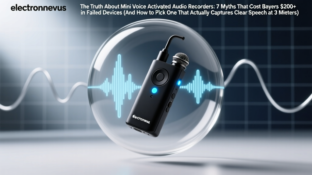 The Truth About Mini Voice Activated Audio Recorders: 7 Myths That Cost Buyers $200+ in Failed Devices (And How to Pick One That Actually Captures Clear Speech at 3 Meters)