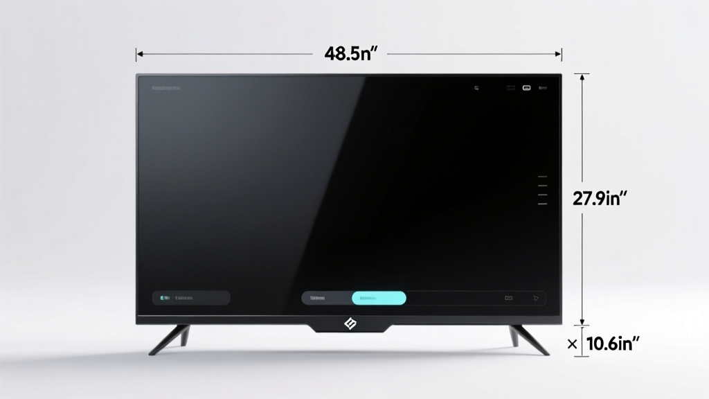 55 Inch TV Dimensions: Width, Height & Stand Size Guide