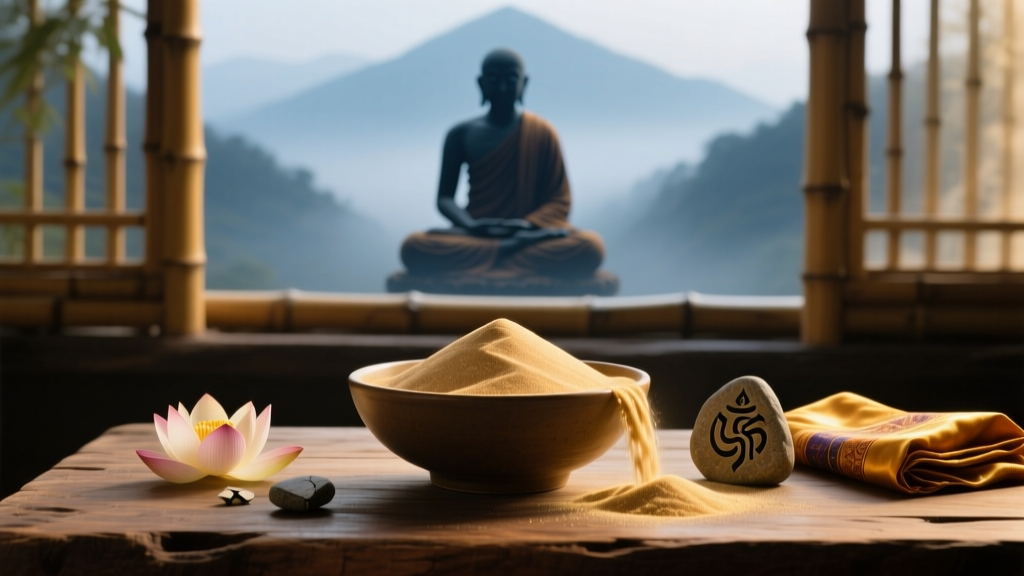 Sand in Buddhist: Cultural Dream Symbolism