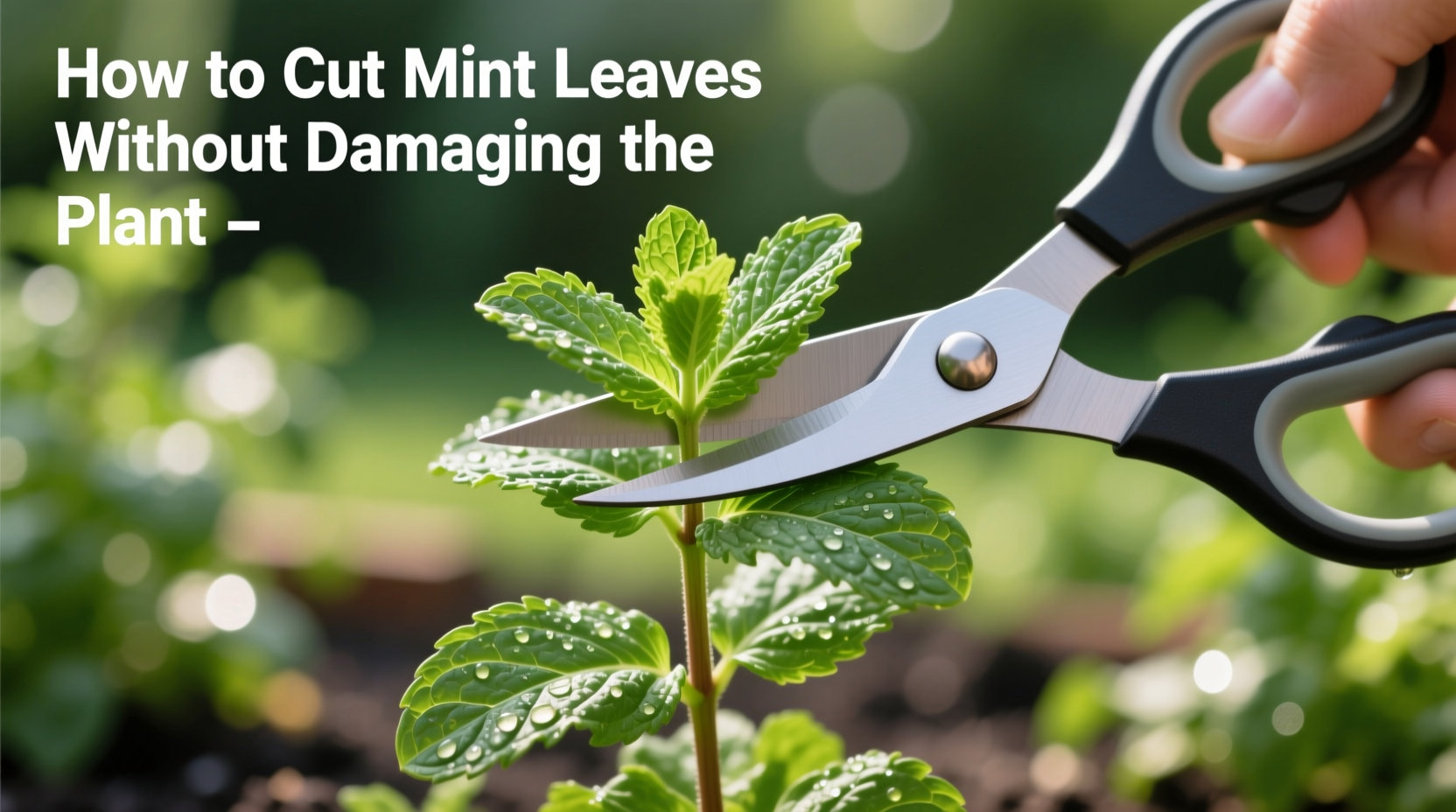 5 Ways to Cut Mint Leaves | TheHomeSprouts