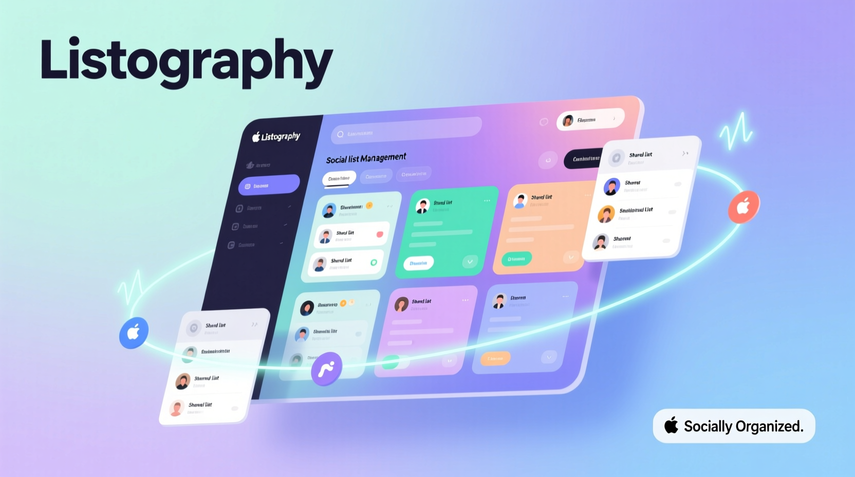 listography is a socially oriented list management tool