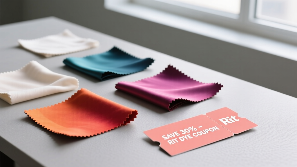 RIT Dye Coupon: Save Smart on Fabric Dyeing & Care