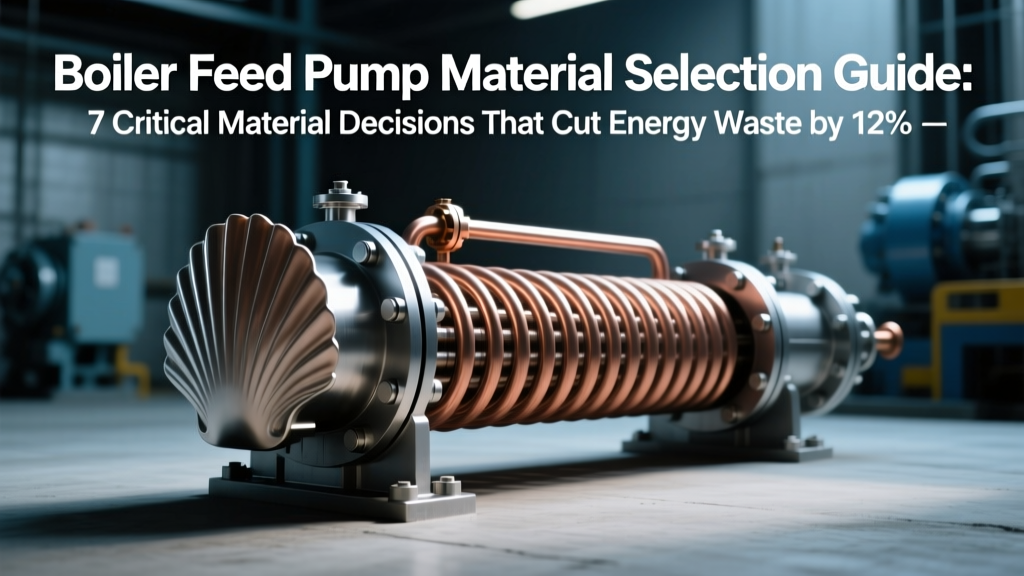 Boiler Feed Pump Material Selection Guide