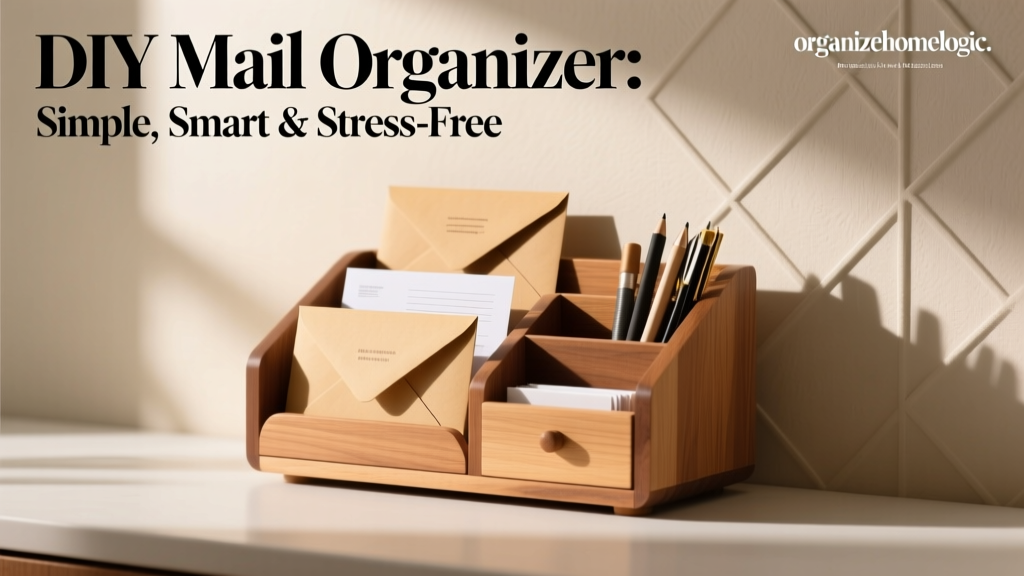 DIY Mail Organizer: Simple, Smart & Stress-Free