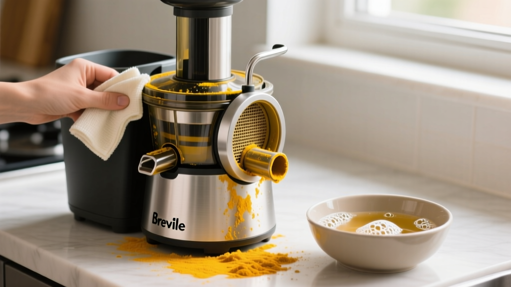 How to Get Turmeric Out of Juicer: 5 Proven Steps