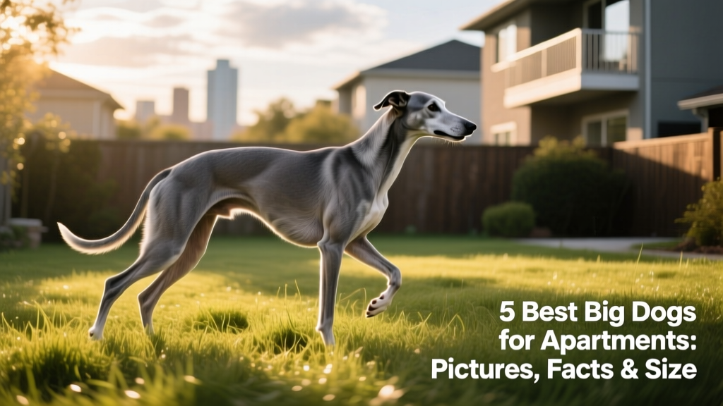 greyhound standing on grass