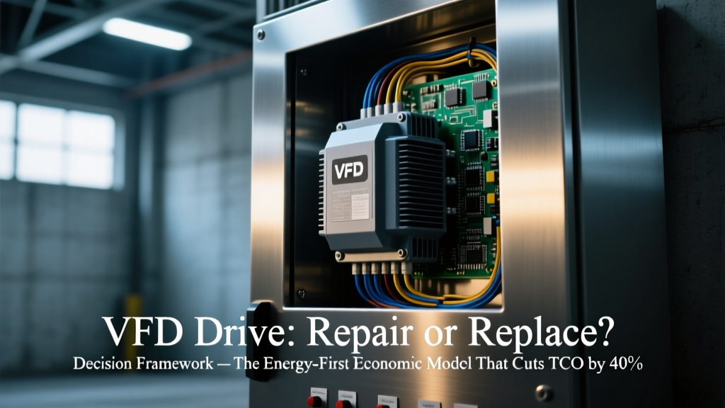 VFD Repair or Replace? Energy-First TCO Decision Tool
