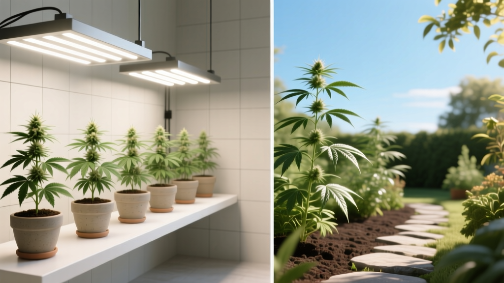 Cannabis Flowering: Indoor vs Outdoor (2026)
