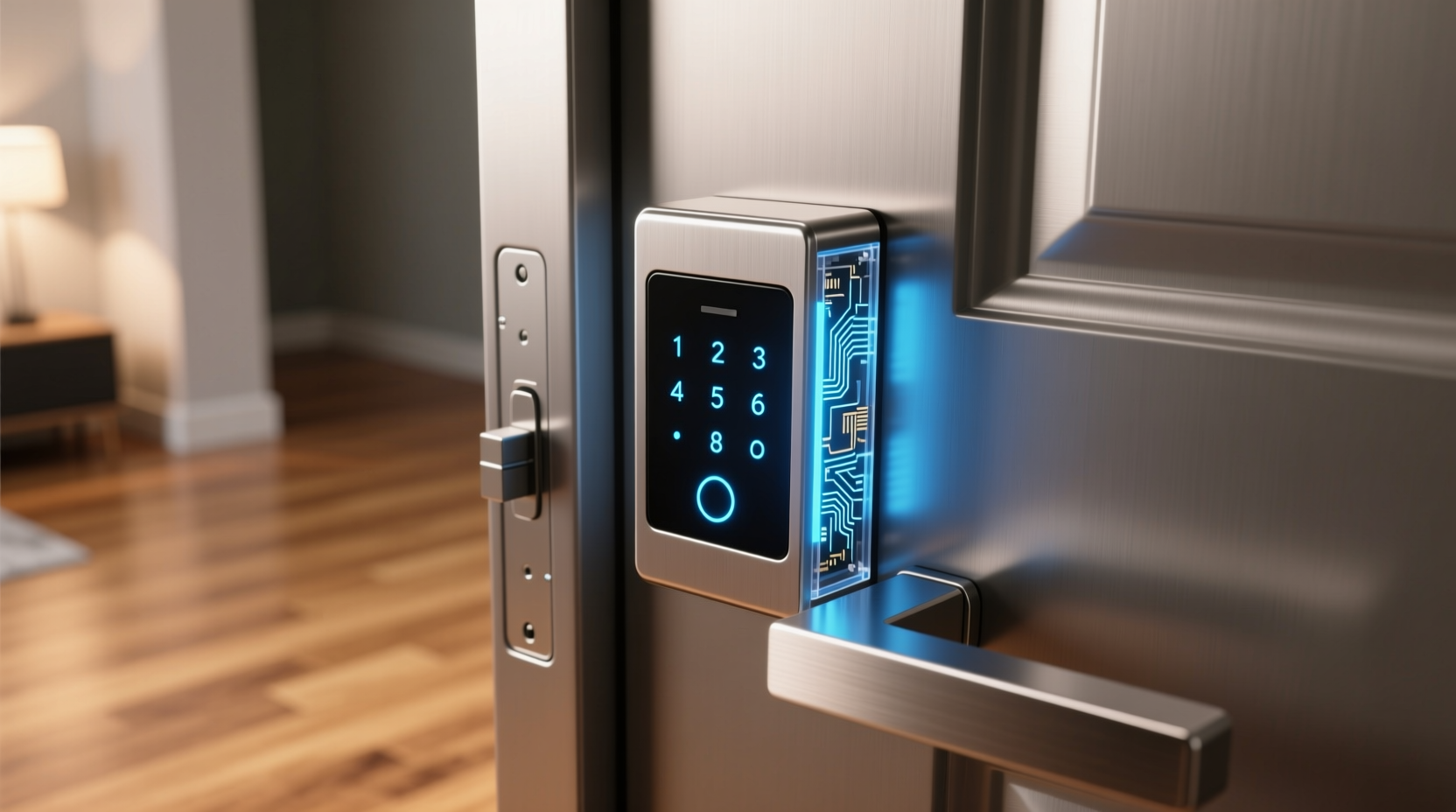 diy keypad door lock